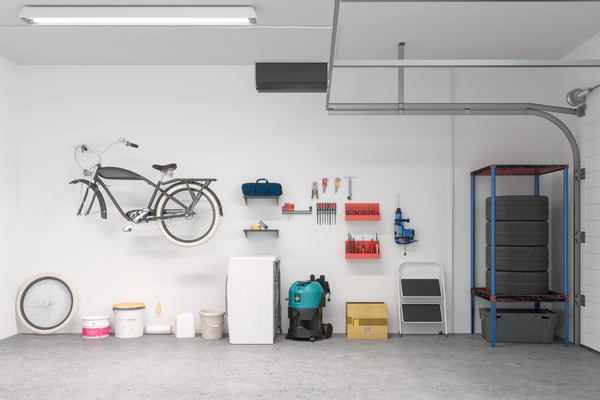 Keep the garage clean